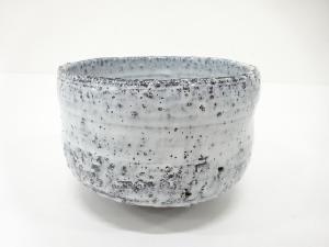 作家物　白釉　茶碗